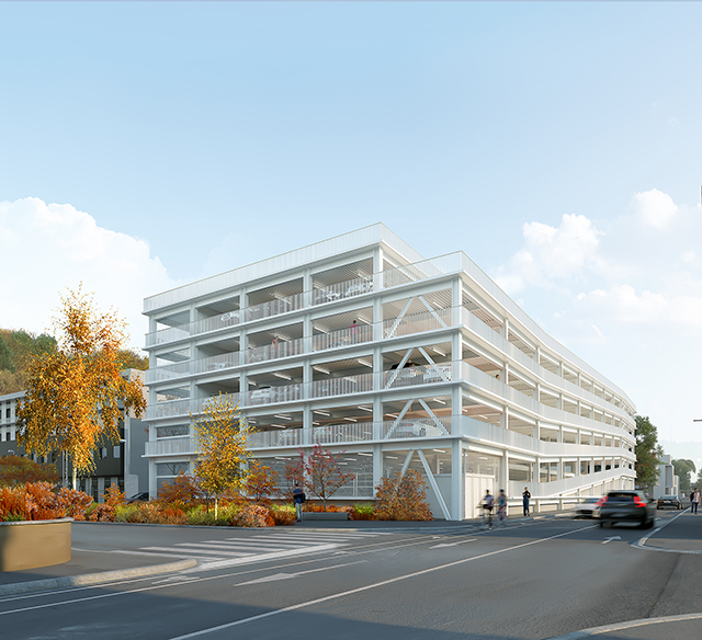 Vienne - Parking espace Saint Germain
