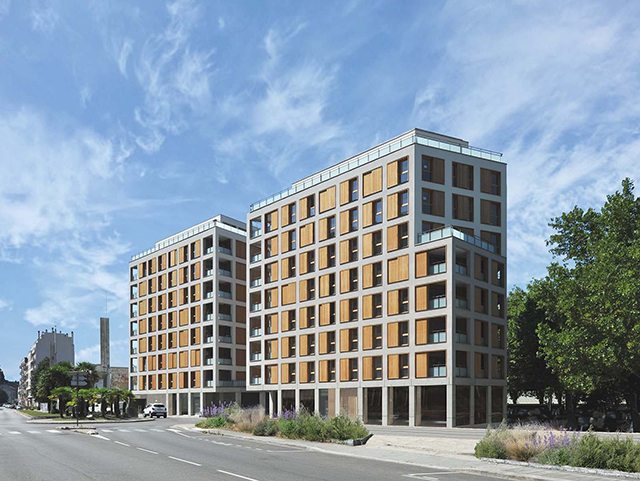 Grenoble - Esplanade - Ilot Peugeot